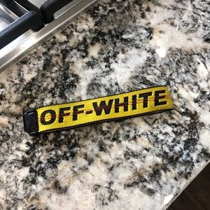 Authentic Off White Lanyard